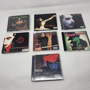 Marilyn Manson 7 Album CD Collection Bundle Lot